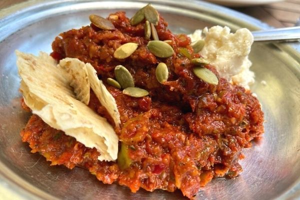 sıralı kebap menüsü