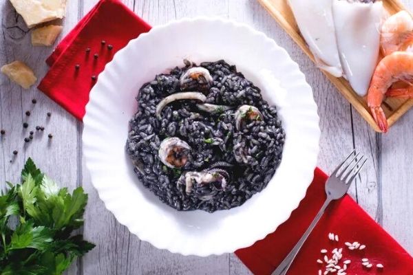 Risotto Al Nero Di Seppia