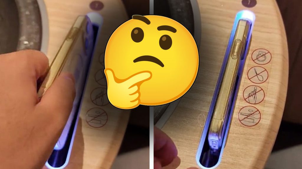 Japonya McDonalds tuvaletlerinde telefon temizliği…