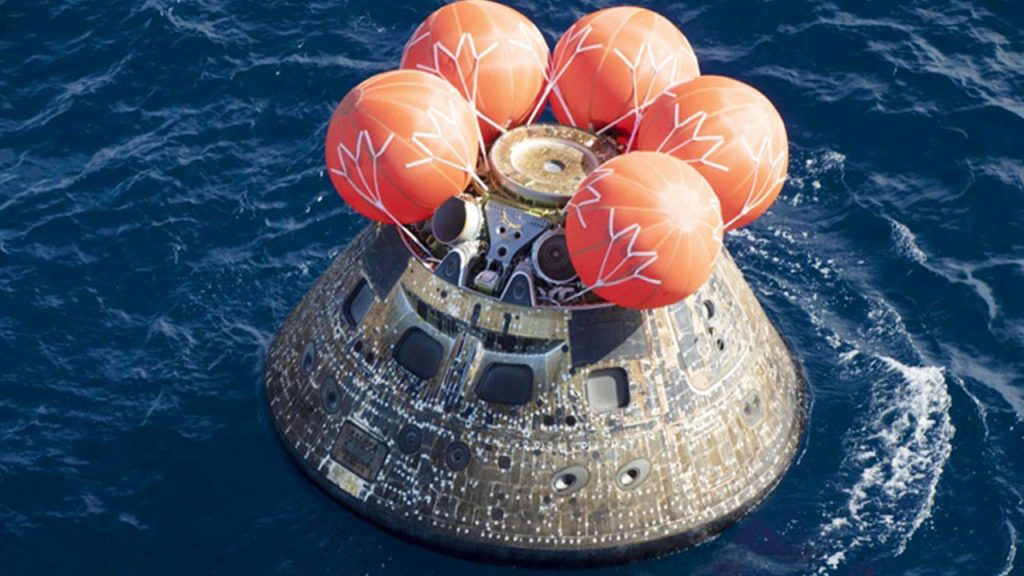Orion uzay aracı başarıyla Dünya’ya döndü, Artemis 1 görevi tamamlandı
