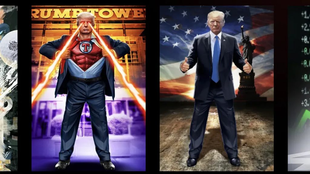 Trump’ın NFT koleksiyon kartları toplam 4,45m$ değeriyle tamamen satıldı…