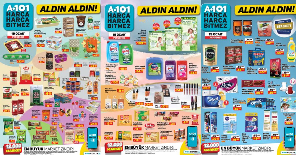 Katalogta yok yok! 19 Ocak A101 aktüel ürünler kataloğu 2023