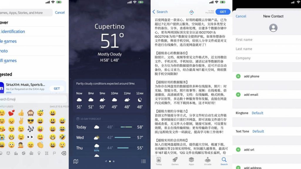 iPhone sistem fontlarını değiştirmek mümkün