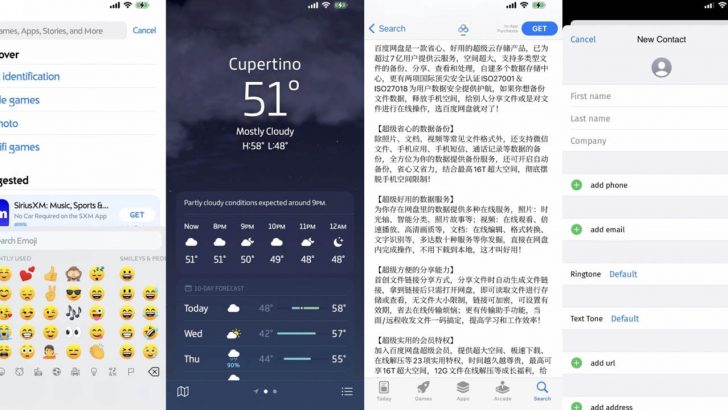 iPhone sistem fontlarını değiştirmek mümkün