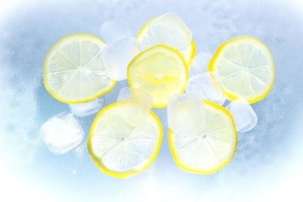 limonlu buz maskesi