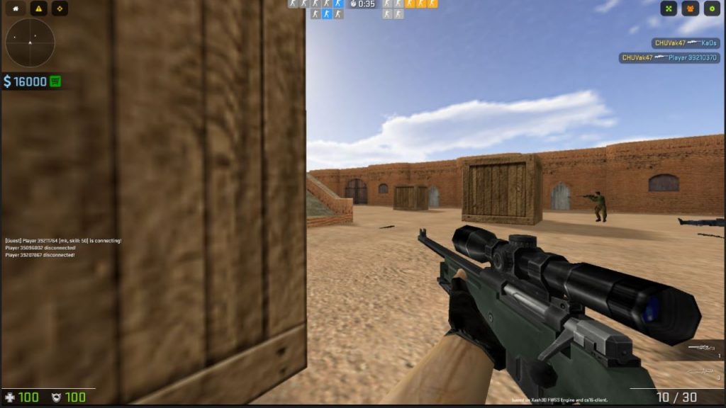 Orijinal Counter-Strike’ı kuruluma gerek kalmadan, doğrudan tarayıcıda oynayın