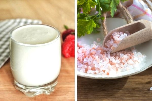 kefir maskesi