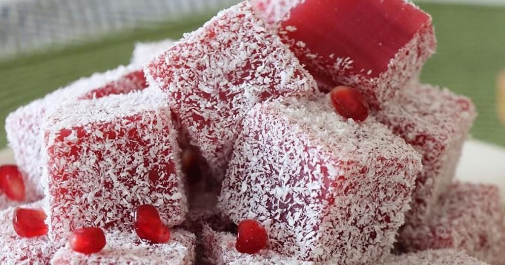 Kahve keyfinizi taçlandıracak: Glutensiz rafine şekersiz narlı lokum nasıl yapılır? İşte 3 malzemeli narlı lokum tarifi