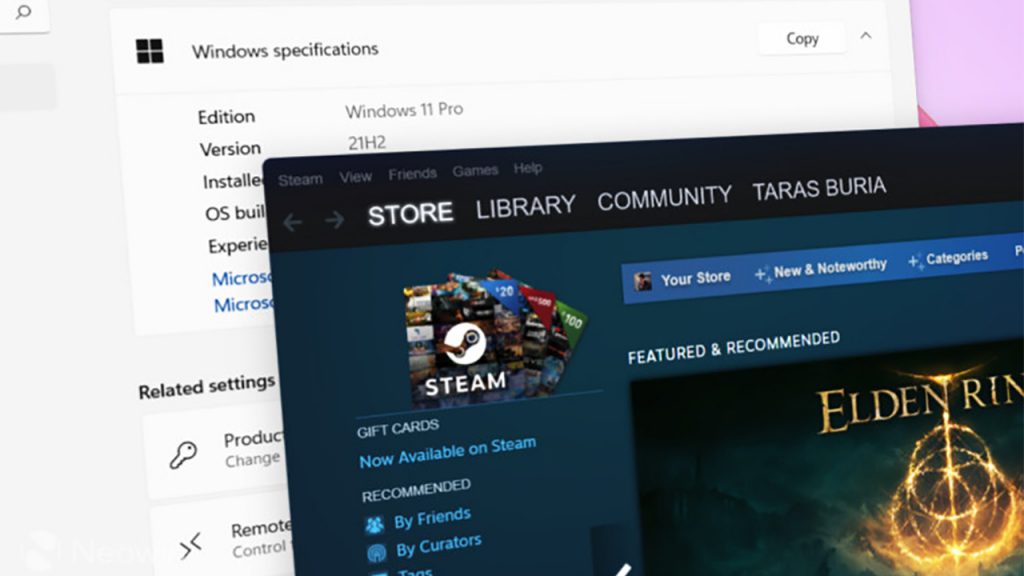 Windows 11, Steam’de Hızla Yükseliyor