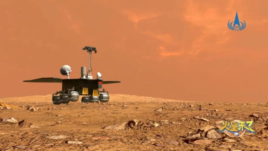 Yeni görüntüler, Çin’in Mars’taki Zhurong keşif aracının kötü kaderini gösteriyor olabilir