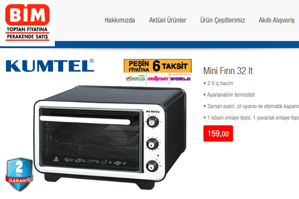 bim ürünleri