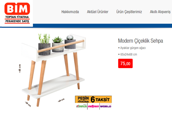 bim ürünleri