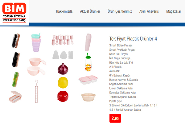 bim ürünleri