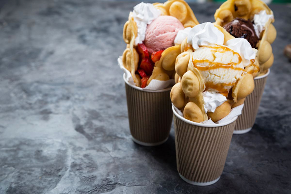 bubble waffle