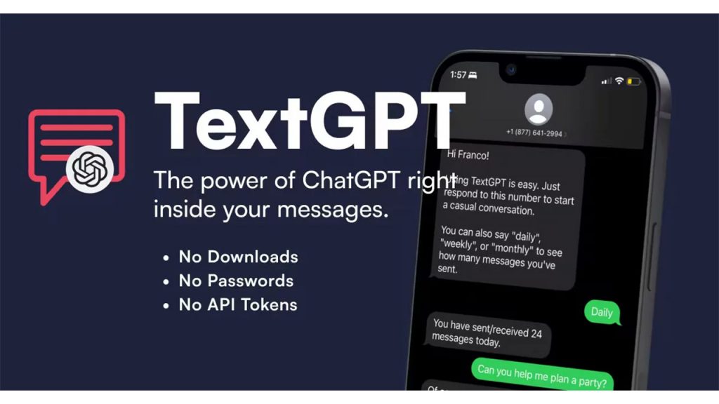 ChatGPT, TextGPT Olarak Telefonlara Geliyor