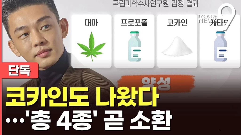 Yoo Ah In’in Propofol ve Marihuanaya Ek Olarak Kokain ve Ketamin Testleri de Pozitif Çıktı + Netizen Yorumları » Güney Kore Sineması