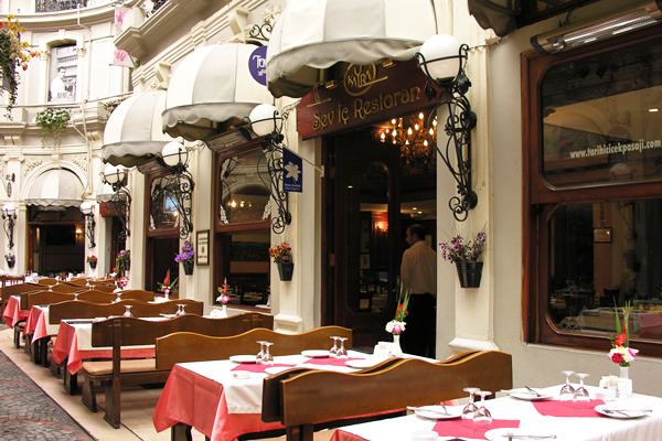 sev iç restaurant çiçek pasajı
