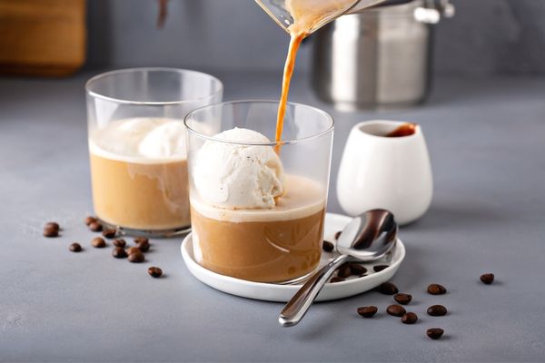buzlu affogato