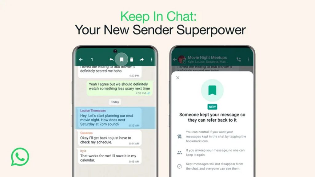WhatsApp, kaybolan mesajları kaydetme seçeneğini getiriyor…