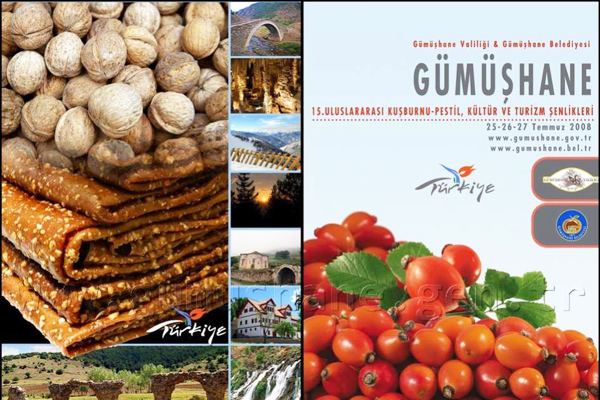 gümüşhane kuşburnu pestil festivali