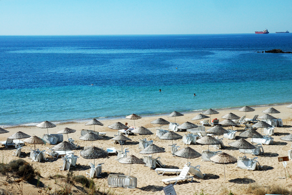 bozcaada ayazma plajı