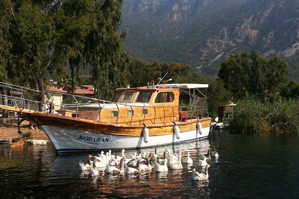 azmak nehri tekne turu