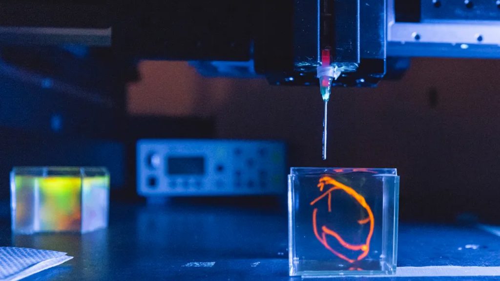 Bilim insanları 3D baskı ile kalp oluşturuyor…