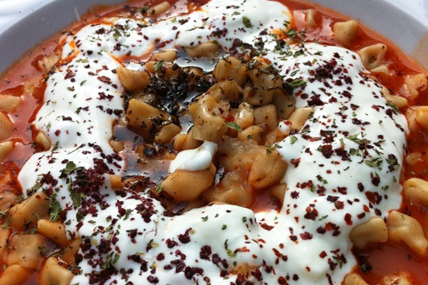kaşıkla kayseri mantısı