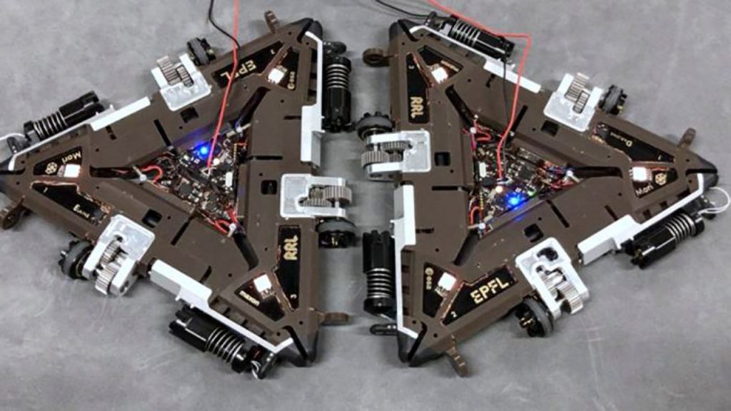 Astronotlara şekil değiştiren robotlar yardımcı olabilir…