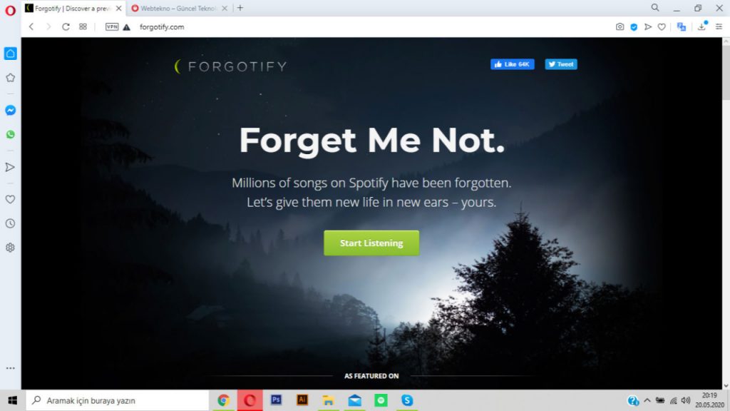 Hiçkimsenin henüz haberdar olmadığı Spotify şarkılarını keşfetmek ister misiniz? İşte size Forgotify!