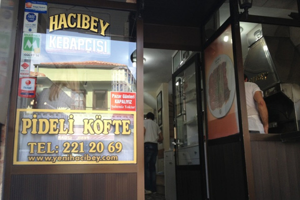 hacıbey kebapçısı