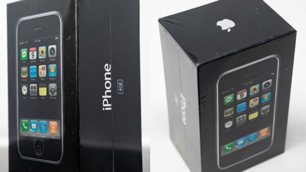 Orijinal bir 4GB iPhone, rekor fiyata satıldı…