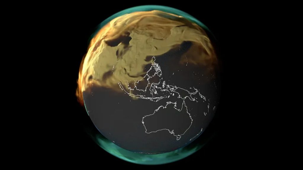 NASA’nın yeni animasyonu, Dünya’mızın nasıl karbondioksite boğulduğunu gösteriyor…
