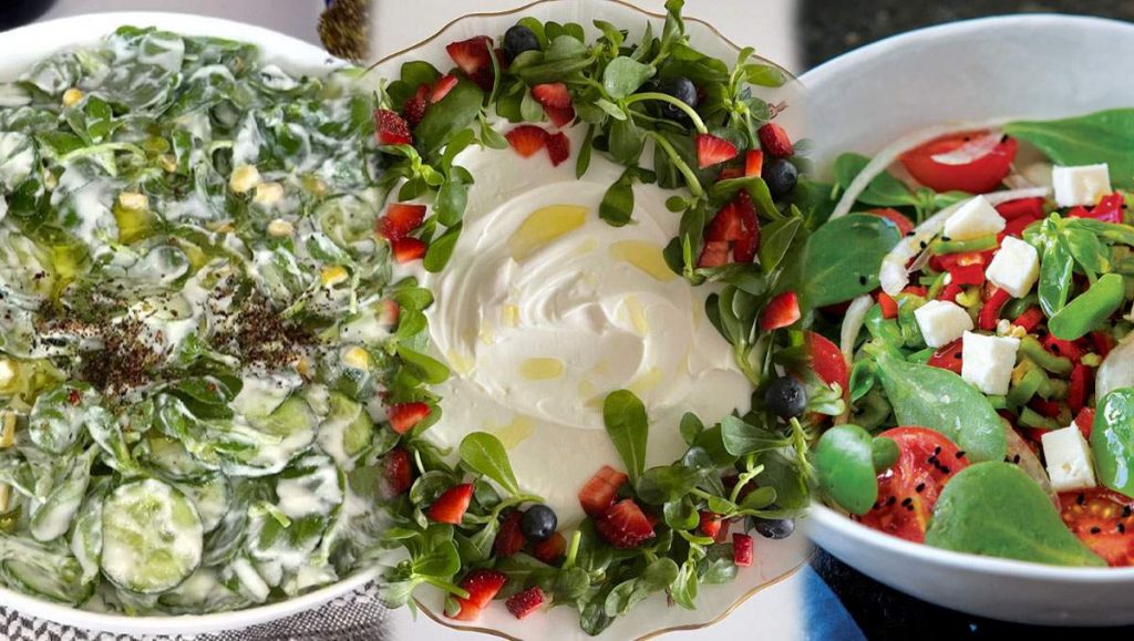 Bu yazın favorisi olacak: Semizotunu bir de böyle deneyin! 4 farklı semizotu salatası tarifi