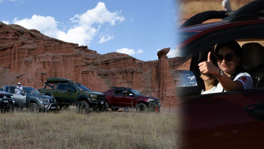 Kadınlardan off-road gösterisi! Narman Peri Bacaları şenlendi: ‘Kadınlar Her şeyi başarabilir’